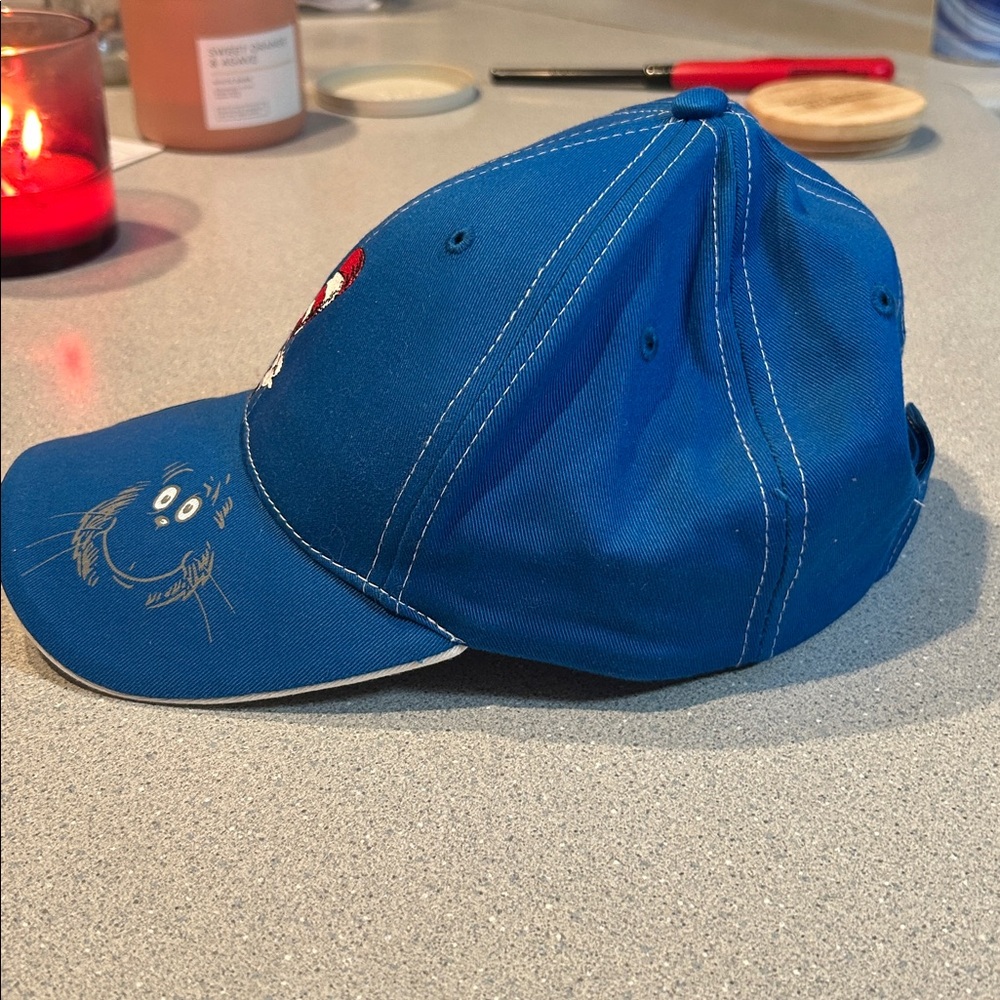 Dr Seuss - OS - Rare “The Cat in the Hat”2003 Movie Merchandise Adult Size Cap - Picture 7 of 11